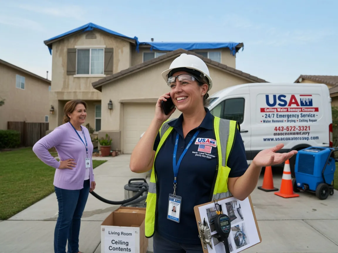 Ceiling Water Damage Restoration New Madison, OH FAQs
