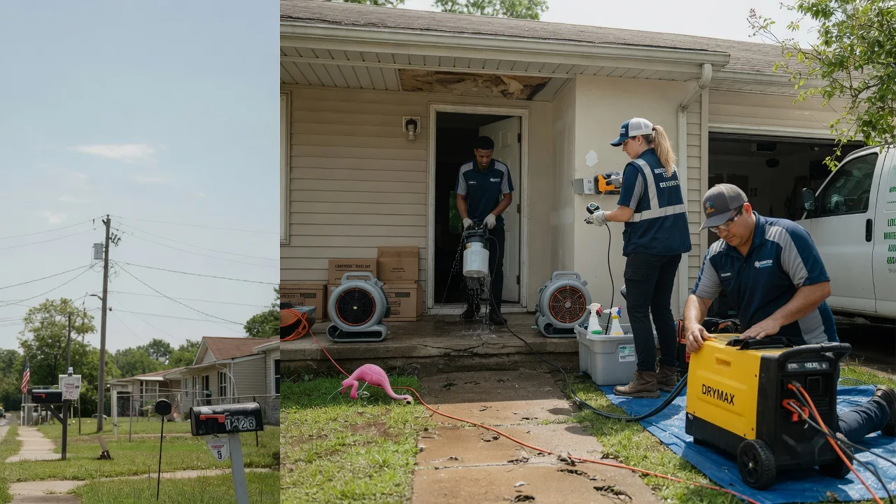 Storm Damage Water Removal in New Madison, OH near me